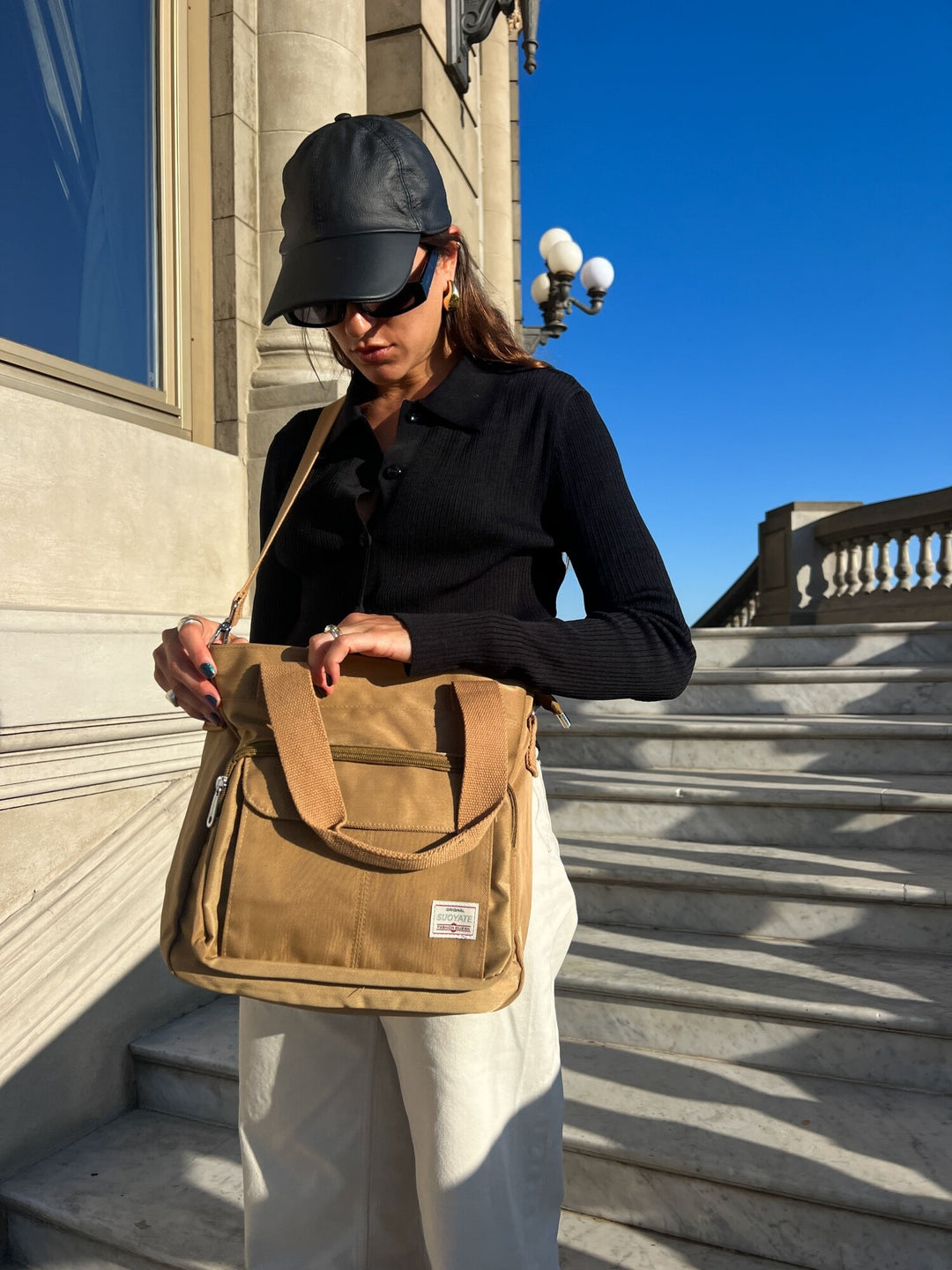Cartera Areca - Beige