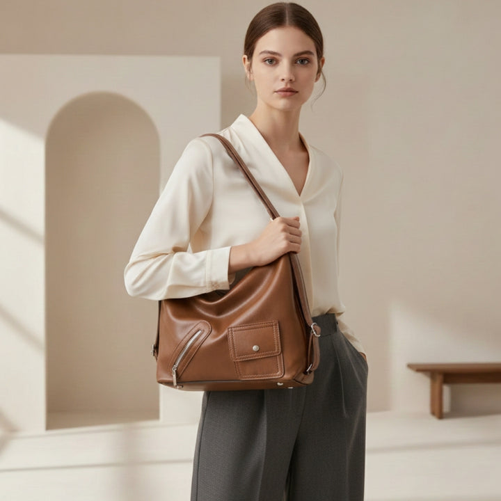 Cartera Atlanta - Marrón