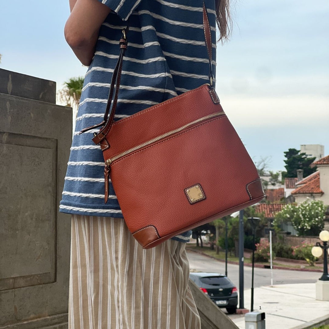 Cartera Valladolid - Marrón
